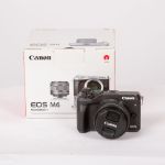 Picture of Canon EOS M6 + 15-45 F/3.5-5.6 IS STM - Usato in ottime condizioni